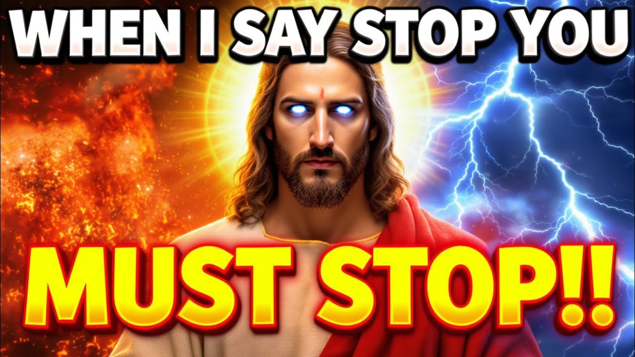 🛑 БОГ ГОВОРИТ: КОГДА Я ГОВОРЮ СТОП, ТЫ ДОЛЖЕН ОСТАНОВИТЬСЯ!! | ПОСЛАНИЕ БОГА ДЛЯ ТЕБЯ СЕГОДНЯ | Э...