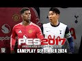 PES 2017 GAMEPLAY TERBARU SEPTEMBER 2024  - MAN UNITED VS TOTTENHAM - PES 2017 PC GAMEPLAY 1080p