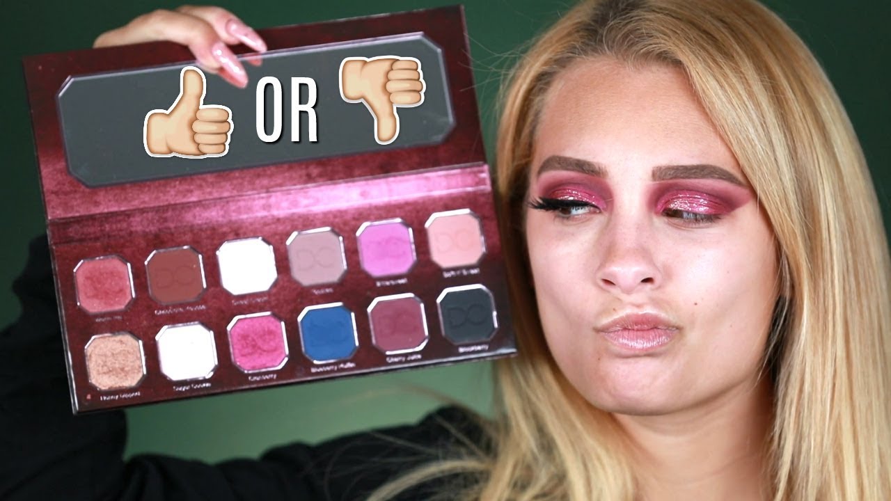 WORTH THE HYPE?! Dominique Cosmetics Berries and Cream Eyeshadow Palette