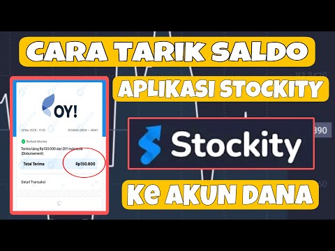 CARA WITHDRAW APLIKASI STOCKITY KE DANA - BERHASIL