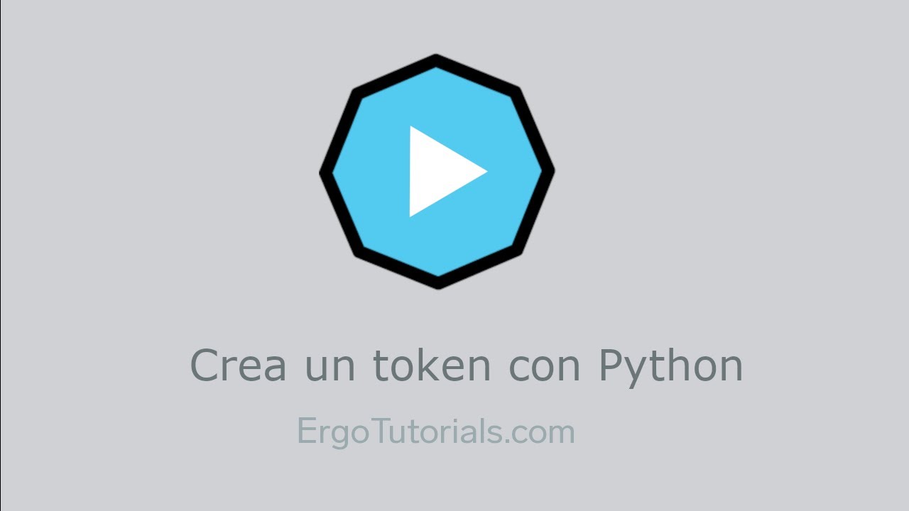 Crea un token con Python