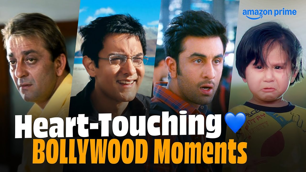 Try Not To Cry ft. Bollywood Moments 🥹 | Sanjay Dutt, Aamir Khan, Rabir Kapoor | Prime Video IN