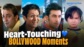 Try Not To Cry ft. Bollywood Moments 🥹 | Sanjay Dutt, Aamir Khan, Rabir Kapoor | Prime Video IN