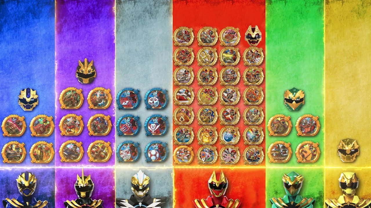 Нынешние владельцы колец Sentai (по состоянию на 43-ю серию)