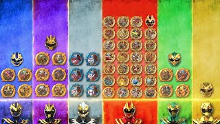Current Gozyuger ring count (as of eps 43)
