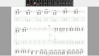 Naruto - Inoue Joe - Closer - Guitar Tutorial - Guitar Pro - TABS