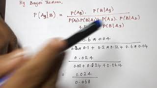 BAYES' THEOREM PROBLEM 6
