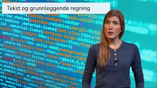 Matematikk 2P-Y: Tekst og grunnleggende regning i Python