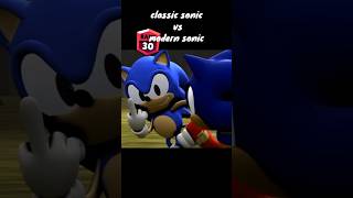 classic sonic vs modern sonic race who will win #shorts #youtubeshorts #sonic #brawlstars