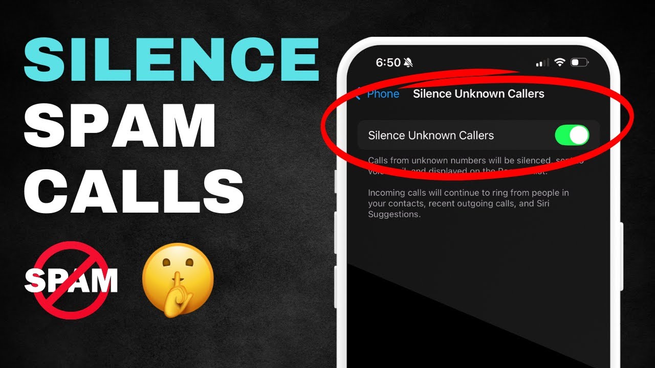 silence-unknown-callers-on-iphone-so-many-spam-calls-youtube