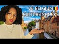 26 Belgium🇧🇪 culture shocks|| Jamaican🇯🇲 living in Belgium