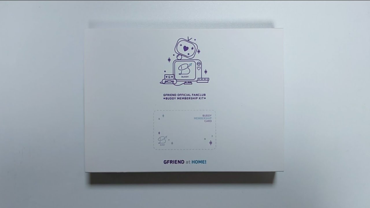 GFRIEND 四期會員禮開箱Unboxing GFRIEND 여자친구4th at HOME