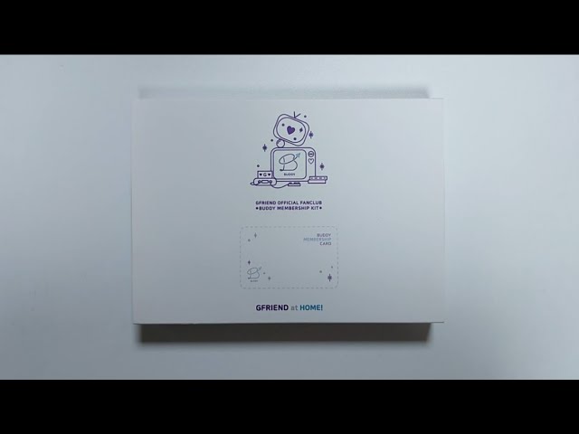 GFRIEND 四期會員禮開箱 Unboxing GFRIEND 여자친구 4th at HOME