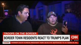 TROOPS ON THE BORDER.CNN NEWS