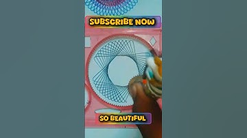 Spirograph drawing video spirograph 💖😍😗#shorts #viralshorts #trending #art #drawing #spirograph #diy