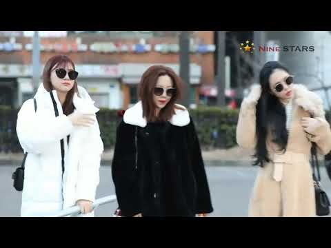 에이핑크 (Apink) @ 190118 KBS 뮤직뱅크 출근길