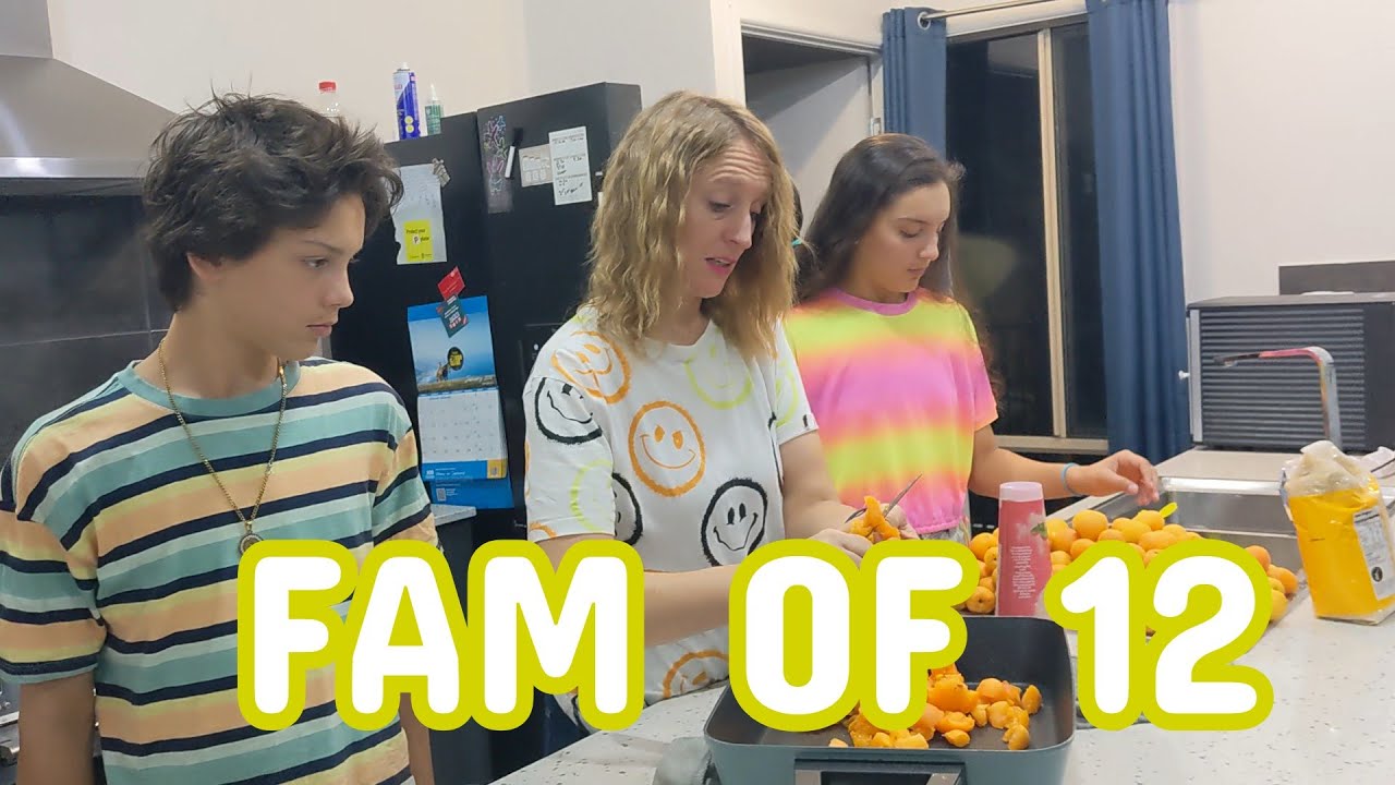 WE GOT RIPPED OFF ON APRICOTS THEN THIS HAPPENED!!!!! FAM OF 12!!!!!