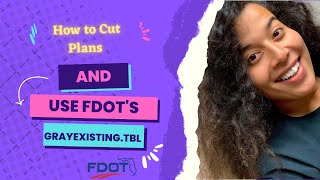 How to Create Plans and use FDOT’s GrayExisting.tbl in ORD