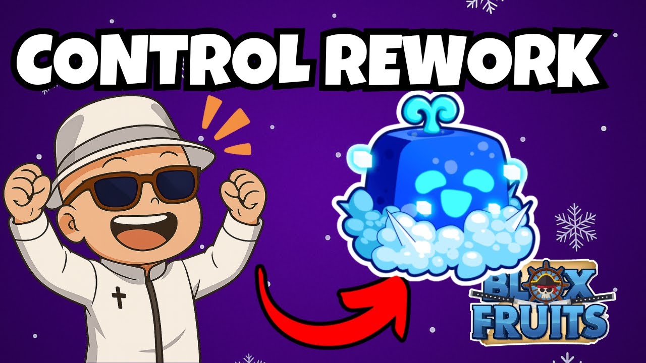 CONTROL REWORK CONFIRMADO no BLOX FRUITS! (já aparece IN PROGRESS na ...
