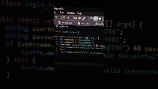 Unlocking Secrets: Java Code Explained for User Login - Username & Password Demystified!