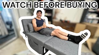 The COOLEST piece of furniture I own! Ottoman, Chair, Sofa Bed AND a Sofa Chaise! ALL IN 1