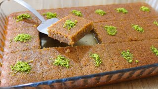 Bu Yöntemle Yapınca Efsane Oldu Kavrulmuş İrmikle Tam Ölçülü İrmik Tatlısı