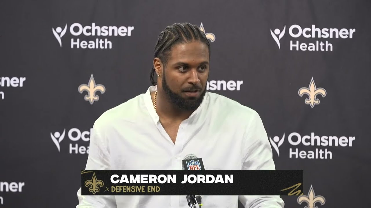 Cam Jordan talks Self-Inflicted Wounds | Saints-Texans Postgame Interview