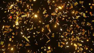 #vjloops8k waterfalls golden glitter sparkle bubbles champagne particles stars  holiday concept