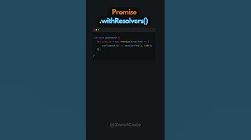 Promise withResolvers in Javascript #coding #javascript #nodejs