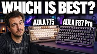 AULA F87 Pro VS AULA F75 Mechanical Keyboard (Comparison 2026) | Which is Better