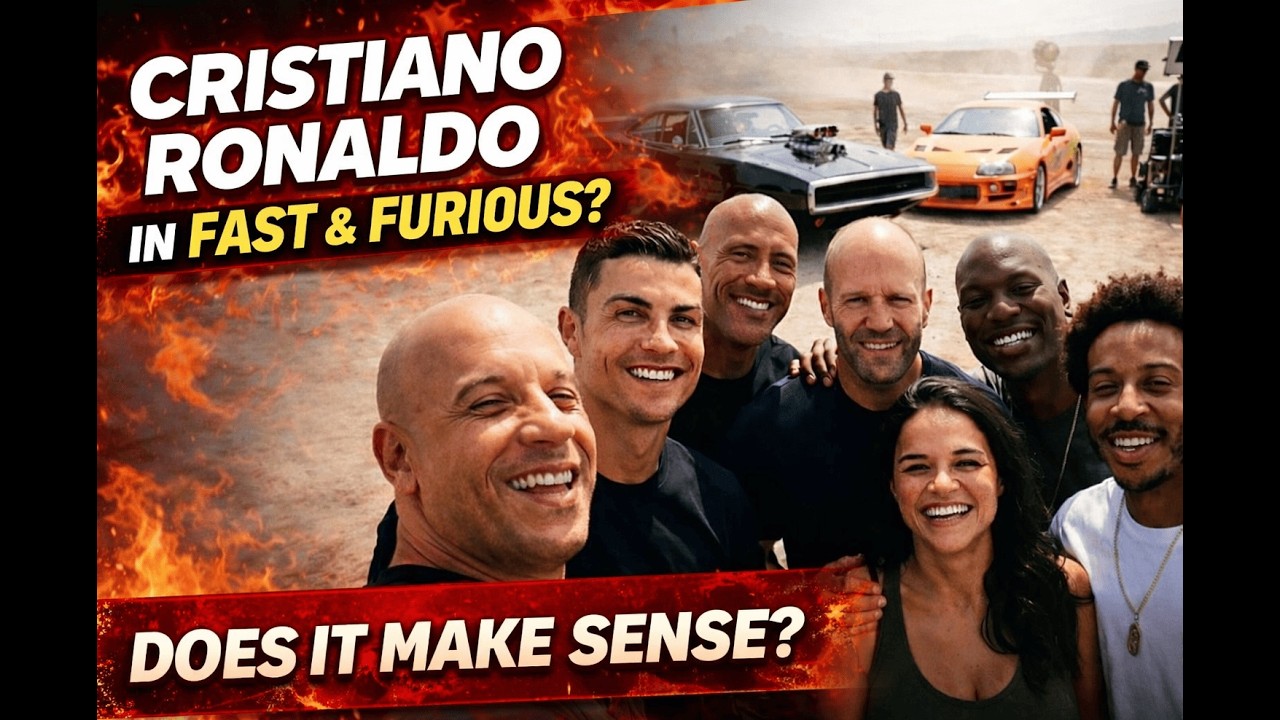 Cristiano Ronaldo Could Join Fast & Furious — Here’s Why