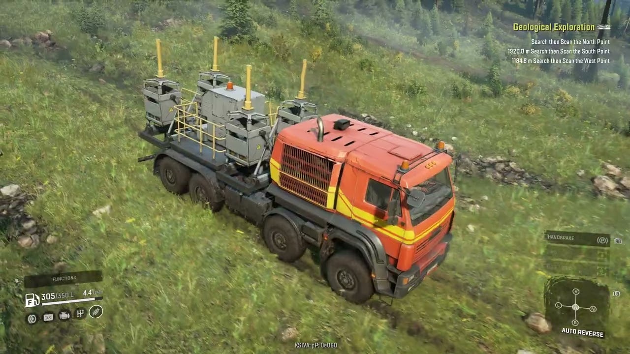 SnowRunner Career Mode | Episode 23 | Geological Exploration(Drowned Lands)