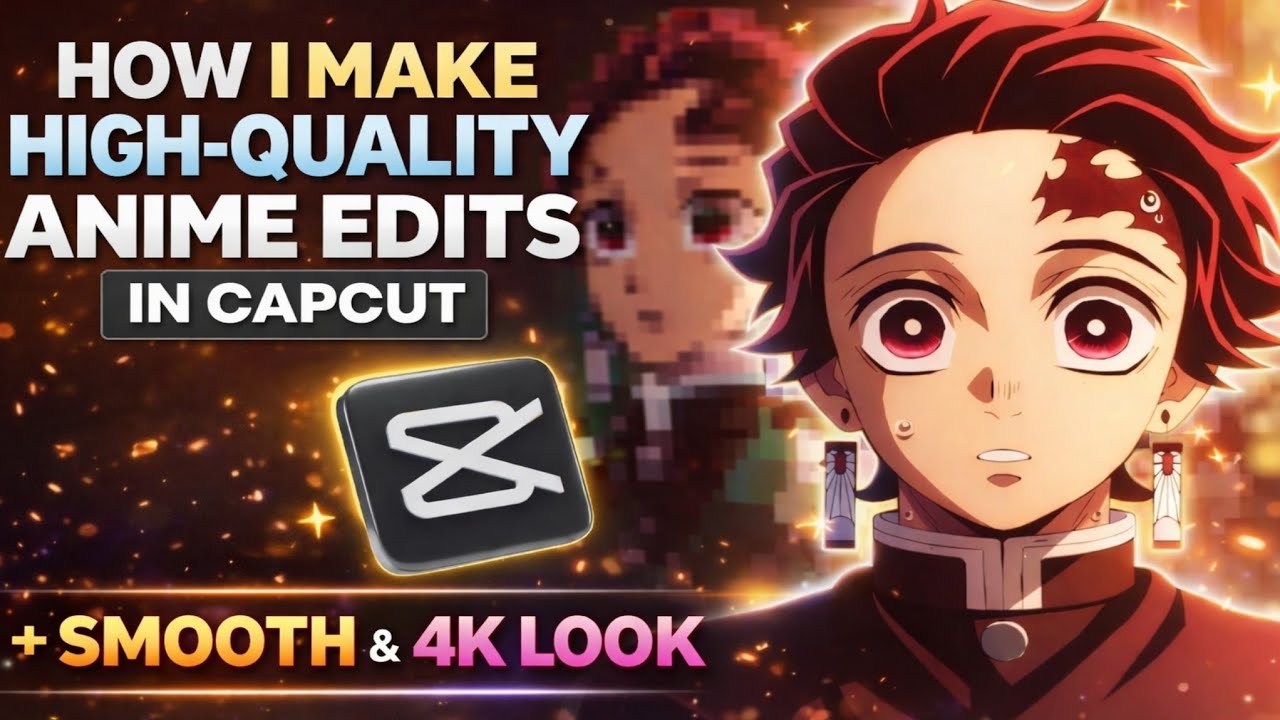 How I Make High-Quality Anime Edits in CapCut | Smooth + 4K Look - YouTube