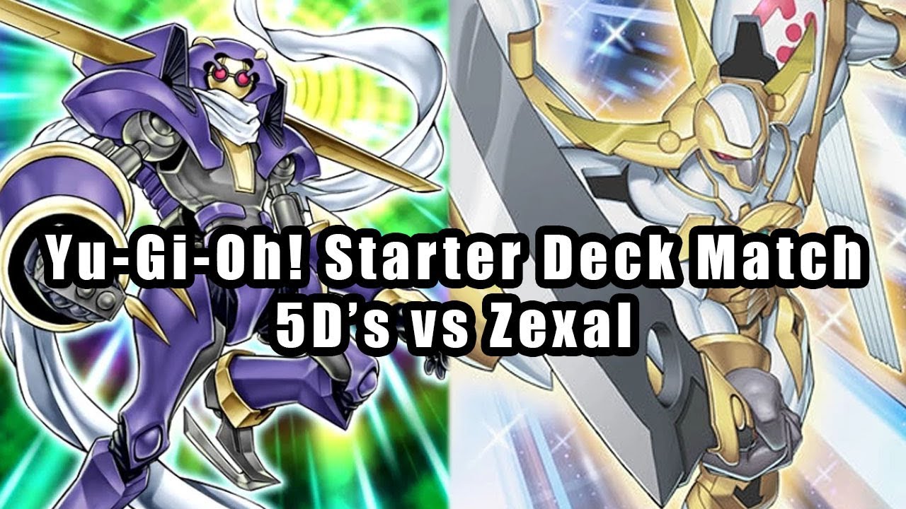 Yu-Gi-Oh! Starter Deck Match: 5D's (Synchro) vs Zexal (Xyz) Yu-Gi-Oh! Starter Deck Match: 5D's (Synchro) vs Zexal (Xyz)