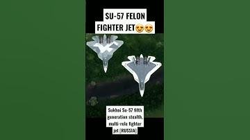 Sukhoi Su-57 FELON- Fifth Generation,Stealth,Multi role fighter jet [RUSSIA] #russia #ukraine #war