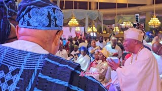 SEE HOW SIR ADEBUTU KESINGTON ADEBUKUNOLA GIFTS GUESTS AT HIS 90TH BIRTHDAY CEREMONY 