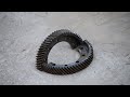 Amazing idea of a welder making tools from gearbox