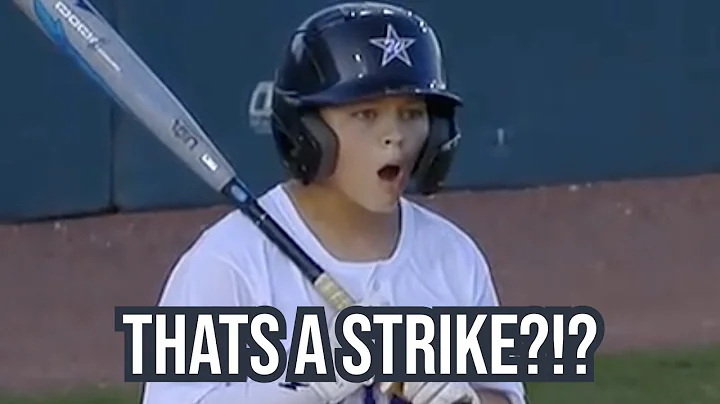 Batter cannot believe the umpire called a strike, a breakdown