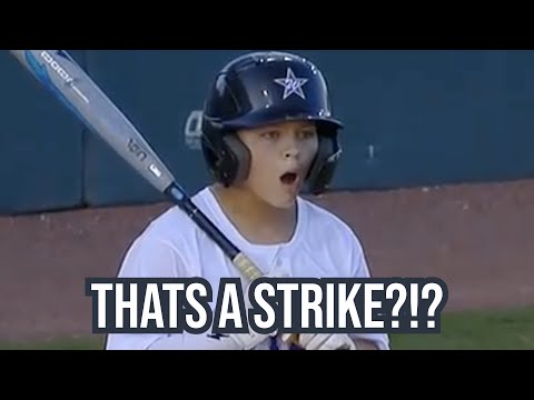 Batter cannot believe the umpire called a strike, a breakdown