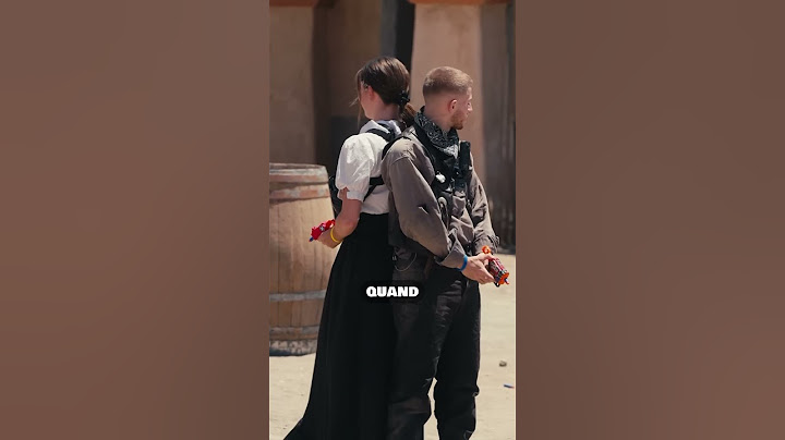 CE DUEL DOS À DOS AVEC ELSA 🤯🔫 #michou #divertissement #cowboys #video