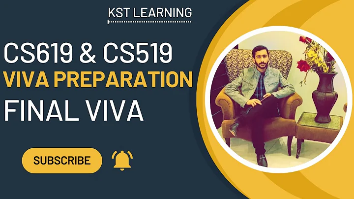 Final Viva Preparation CS619 | Final Viva CS619 | Final Viva Preparation