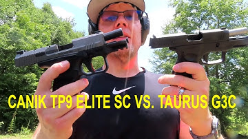 CANIK TP9 ELITE  VS.  TAURUS G3C  | BATTLE OF THE BUDGET PISTOLS | WHO WILL WIN