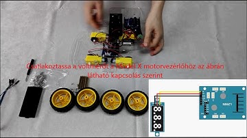 OSOYOO Robot Car Starter Kit Lesson 1: Install UNO R3 Board and Motors on Chassis（Hungarian）