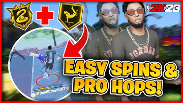 Have You Seen Gold Acrobat + Gold Slithery Finisher on NBA 2K23? Unstoppable Hop Steps!
