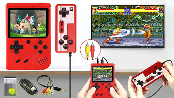 Retro Portable Mini Handheld Video Game Console 8-Bit 3.0 Inch Color LCD Player Built in 400 Games