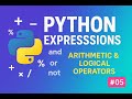 كورس بايثون | العمليات الحسابية والمنطقية [5]