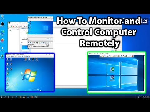 How to Monitor and Control computer in real time