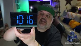 GOLOZA Curved Digital Alarm Clock Showcase screenshot 5