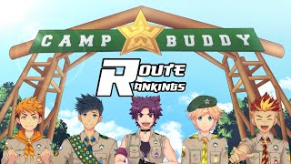 Route Rankings: Camp Buddy