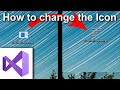 Visual studio  how to change the icon of an exe file in visual studio 2019 2021 c etc